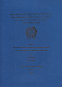 Image of Skripsi Teologi 2020: Kajian Hermeneutik Mengenai Perempuan Harus Berdiam Diri pada Pertemuan-pertemuan Jemaat Berdasarkan Surat 1 Korintus 14:34a dan Implementasinya dalam Gereja Masa Kini