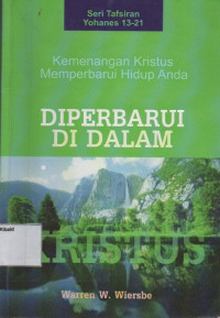 Image of Diperbarui Di Dalam Kristus