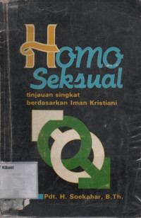 Image of Homo Seksual: tinjauan singkat berdasarkan iman kristiani