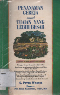 Image of Penanaman Gereja Untuk Tuaian Yang Lebih Besar