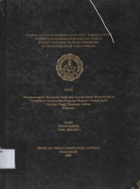 Image of Tesis PAK 1991: Pendayagunaan Kebudayaan Suku Toraja Untuk Pembinaan Kerohanian Dalam Gereja Kerapatan Injil Bangsa Indonesia (KIBAID) di Tana Toraja