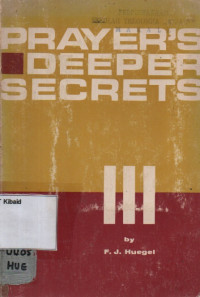 Image of Prayer Deeper Secrets