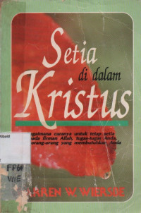 Image of Setia Di Dalam Kristus